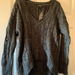 Express ripped sweater